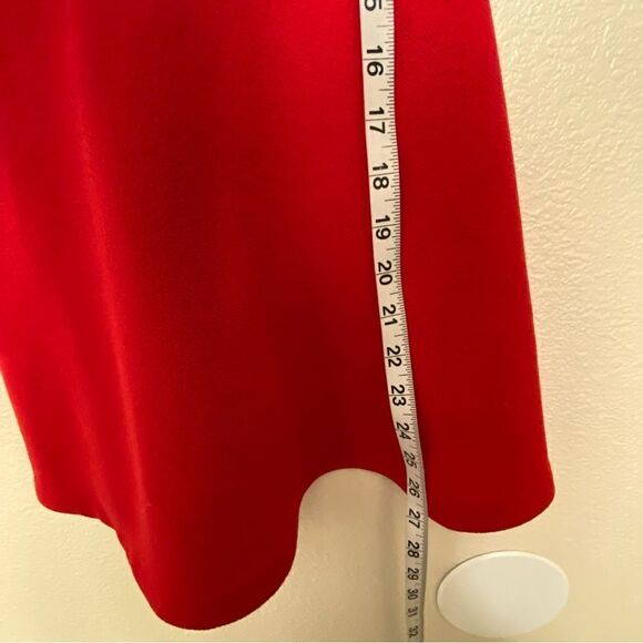 The Children’s Place Girls red dress formal rhinestone beaded collar mesh 6X-7 - Picture 6 of 11